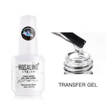 ROSALIND Transfer Gel Nail Polish Kit Need Tranfer Sticker For Manicure Nail art Set Gel lacquer Base top Coat Varnishes