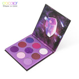 Docolor 9 Colors Eye Shadow Palette Beauty Makeup Powder Matte Shimmer Glitter Eyeshadow Palette Waterproof Pigmented Cosmetic