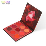 Docolor 9 Colors Eye Shadow Palette Beauty Makeup Powder Matte Shimmer Glitter Eyeshadow Palette Waterproof Pigmented Cosmetic