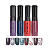 KADS Nail Stamping Polish Kit Stamping Nail Polish set Nail Art polish Manicure Lacquer Stamping lacquer for template nails