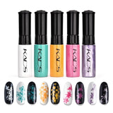 KADS Nail Stamping Polish Kit Stamping Nail Polish set Nail Art polish Manicure Lacquer Stamping lacquer for template nails