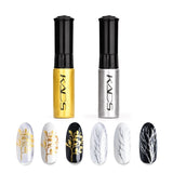 KADS Nail Stamping Polish Kit Stamping Nail Polish set Nail Art polish Manicure Lacquer Stamping lacquer for template nails