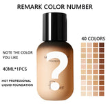 Pudaier Face Foundation Makeup Liquid Foundation Cream Matte Foundation Base Face Concealer Cosmetic Dropshipping Makeup
