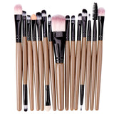 15PCs Makeup Brush Set Cosmetict Makeup For Face Make Up Tools Women Beauty  Professional Foundation Blush Eyeshadow Consealer