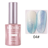 MIZHSE Semi-permanent UV Varnish Gel Lacquer Matting Top Coat Nail Polish Gellak Sequins Gel Nails Decorations Manicure Design