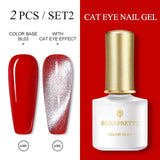 BORN PRETTY 6ml/10ml Magnetic Gel Nail Polish Cat Eye Nail UV Gel Holographics Laser Glitter Varnish Nail Art New Arrival