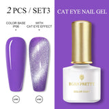 BORN PRETTY 6ml/10ml Magnetic Gel Nail Polish Cat Eye Nail UV Gel Holographics Laser Glitter Varnish Nail Art New Arrival