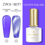 BORN PRETTY 6ml/10ml Magnetic Gel Nail Polish Cat Eye Nail UV Gel Holographics Laser Glitter Varnish Nail Art New Arrival