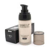 Laikou Liquid Foundation Concealer Reduces Dark Circles Brighten Whiten Skin Color Waterproof Oil Control Makeup BB Cream TSLM2