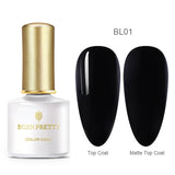 BORN PRETTY 9D Chameleon Cat Eye Nail Gel, Magnetic Soak Off UV Gel Nail Polish, Romantic Shining Gel Lacquers, 5ml Black Base