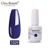 Clou Beaute Base And Top Coat Gel Nail Polish UV 15ml Transparent Soak Off Primer Gel Polish Long Lasting Gel Lacquer Nail Art