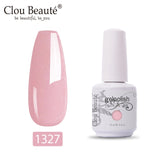 Clou Beaute Base And Top Coat Gel Nail Polish UV 15ml Transparent Soak Off Primer Gel Polish Long Lasting Gel Lacquer Nail Art