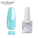 Clou Beaute Base And Top Coat Gel Nail Polish UV 15ml Transparent Soak Off Primer Gel Polish Long Lasting Gel Lacquer Nail Art