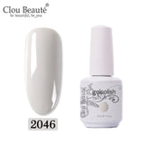 Clou Beaute Base And Top Coat Gel Nail Polish UV 15ml Transparent Soak Off Primer Gel Polish Long Lasting Gel Lacquer Nail Art