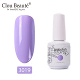 Clou Beaute Base And Top Coat Gel Nail Polish UV 15ml Transparent Soak Off Primer Gel Polish Long Lasting Gel Lacquer Nail Art