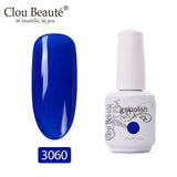 Clou Beaute Base And Top Coat Gel Nail Polish UV 15ml Transparent Soak Off Primer Gel Polish Long Lasting Gel Lacquer Nail Art