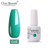 Clou Beaute Base And Top Coat Gel Nail Polish UV 15ml Transparent Soak Off Primer Gel Polish Long Lasting Gel Lacquer Nail Art