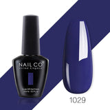 NAILCO 85 Colors Nail Gel UV LED 15ML Lacquer For Manicure Varnish Hybrid Semi Permanent Varnishes Hybrid Nails