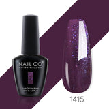 NAILCO 85 Colors Nail Gel UV LED 15ML Lacquer For Manicure Varnish Hybrid Semi Permanent Varnishes Hybrid Nails