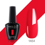 NAILCO 85 Colors Nail Gel UV LED 15ML Lacquer For Manicure Varnish Hybrid Semi Permanent Varnishes Hybrid Nails