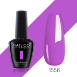 NAILCO 85 Colors Nail Gel UV LED 15ML Lacquer For Manicure Varnish Hybrid Semi Permanent Varnishes Hybrid Nails