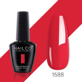 NAILCO 85 Colors Nail Gel UV LED 15ML Lacquer For Manicure Varnish Hybrid Semi Permanent Varnishes Hybrid Nails