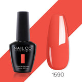 NAILCO 85 Colors Nail Gel UV LED 15ML Lacquer For Manicure Varnish Hybrid Semi Permanent Varnishes Hybrid Nails