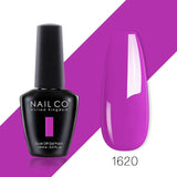 NAILCO 85 Colors Nail Gel UV LED 15ML Lacquer For Manicure Varnish Hybrid Semi Permanent Varnishes Hybrid Nails