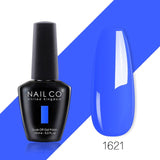 NAILCO 85 Colors Nail Gel UV LED 15ML Lacquer For Manicure Varnish Hybrid Semi Permanent Varnishes Hybrid Nails