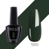 NAILCO 85 Colors Nail Gel UV LED 15ML Lacquer For Manicure Varnish Hybrid Semi Permanent Varnishes Hybrid Nails