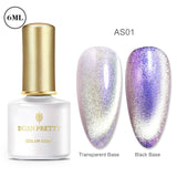 BORN PRETTY 6ml/10ml Magnetic Gel Nail Polish Cat Eye Nail UV Gel Holographics Laser Glitter Varnish Nail Art New Arrival