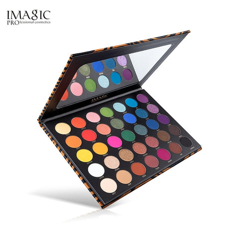 IMAGIC New35C Eye Shadow Flash Eyeshadow Makeup Pallete Matte Eye Shadow Palette Nude Makeup Set Cosmetic Powder Pigment neon