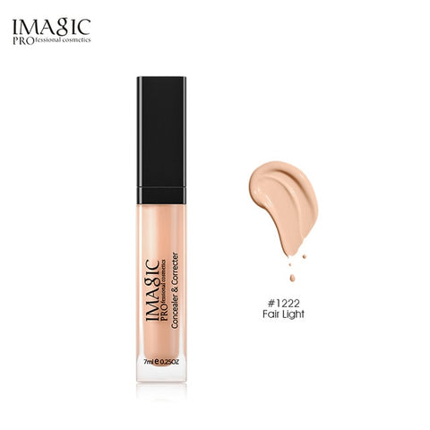 IMAGIC Eye Concealer & Base 6 Colors Full Coverage Suit for All Color Skin Face / Eye Makeup Liquid Concealer