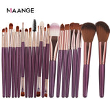 22pcs/set Makeup Brushes Kit Powder Eye Shadow Foundation Blush Blending Beauty Women Eye shadow Lip Cosmetic Make Up Brush