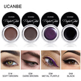 UCANBE 4 Colors Gel Eyeliner Makeup Shimmer Matte Black Brown Eye Liner Cream Eyes Makeup Long Lasting Waterproof Cosmetics