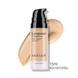 SACE LADY Face Liquid Foundation Base Makeup Matte Finish Waterproof Make Up Full Coverage Cream Natural Cosmetic Wholesale