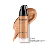 SACE LADY Face Liquid Foundation Base Makeup Matte Finish Waterproof Make Up Full Coverage Cream Natural Cosmetic Wholesale