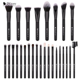 DUcare MakeUp Brushes Professional Natural Goat hair Makeup Brushes set Foundation Powder Concealer Contour Eyes Blending brush