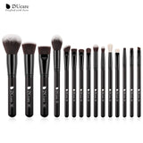 DUcare MakeUp Brushes Professional Natural Goat hair Makeup Brushes set Foundation Powder Concealer Contour Eyes Blending brush