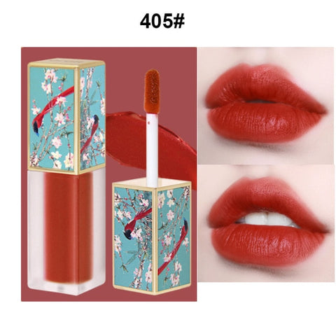 HOJO moisture Lip tint chinese style 5 colors nude makeup lip tint waterproof long lasting batom matte lip gloss BN139