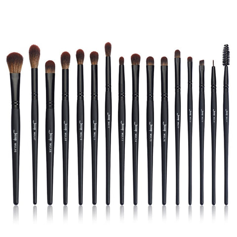 Jessup Makeup brushes brushes Phantom Black 3-21pcs Foundation brush Powder Concealer Eyeshadow Synthetic hair