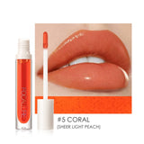 FOCALLURE PLUMPMAX Nourise Lip Glow High Shine&Shimmer Glossy Lips Makeup Non Sticky Plumping Lip Gloss