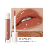 FOCALLURE PLUMPMAX Nourise Lip Glow High Shine&Shimmer Glossy Lips Makeup Non Sticky Plumping Lip Gloss