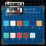 ZEESEA British Museum 12 Colors Eyeshadow Palette "Alice in Wonderland" Series Matte Glitter Eye Shadow Pallete