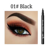 Quick-drying Black Eyeliner Pen Diamond Magic Eyelash Self Adhesive Eye Liner Pencil No Glue Waterproof Eyes Makeup Eyeliner