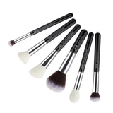 Jessup Makeup Brushes Set Synthetic-Natural Hair Foundation Powder Blush Eyeshadow Blender Liner Beauty Cosmetic Kit 6-25pcs