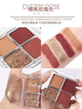 Miss lara Fashion eyeshadow palette 9 Colors Matte EyeShadow  Glitter eye shadow MakeUp Shimmer and  Diamond Eye  Cosmetics