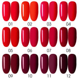 Beautilux Gel Nail Polish Lot 001-120 Soak Off UV LED Semi Permanent Nails Gels Lacquer Nail Art Design Varnish Wholesale 10ml