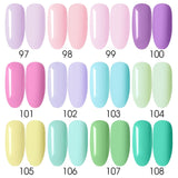 Beautilux Gel Nail Polish Lot 001-120 Soak Off UV LED Semi Permanent Nails Gels Lacquer Nail Art Design Varnish Wholesale 10ml