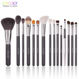 Docolor Makeup Brushes Professional Natural Goat Hair Make Up Brush Foundation Powder Contour Blending Beauty Cosmetic Brushes